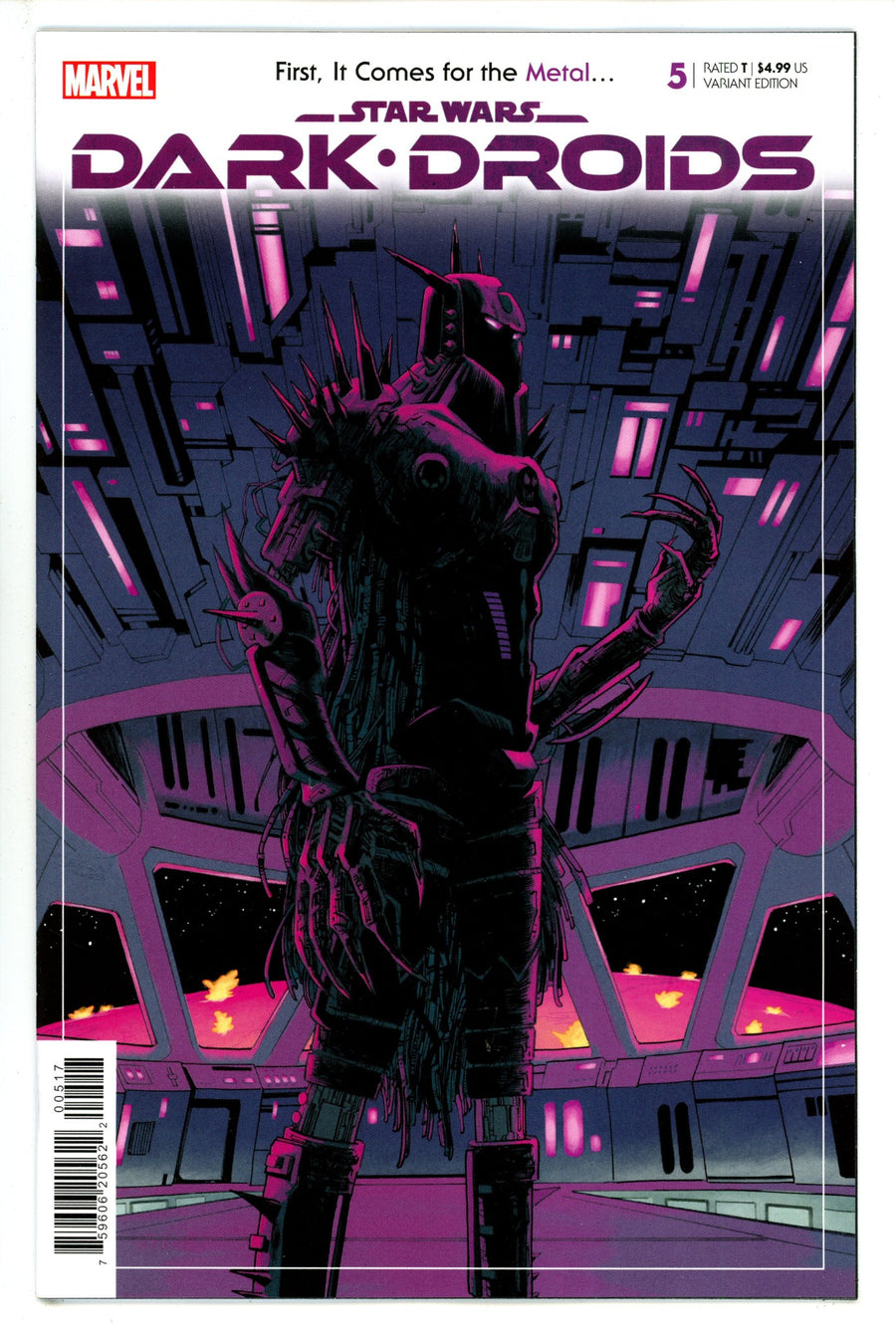 Star Wars Dark Droids 5 Shalvey Incentive Variant NM (2023)