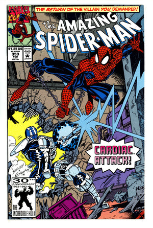 The Amazing Spider-Man Vol 1 359 VF+ (8.5) (1992)