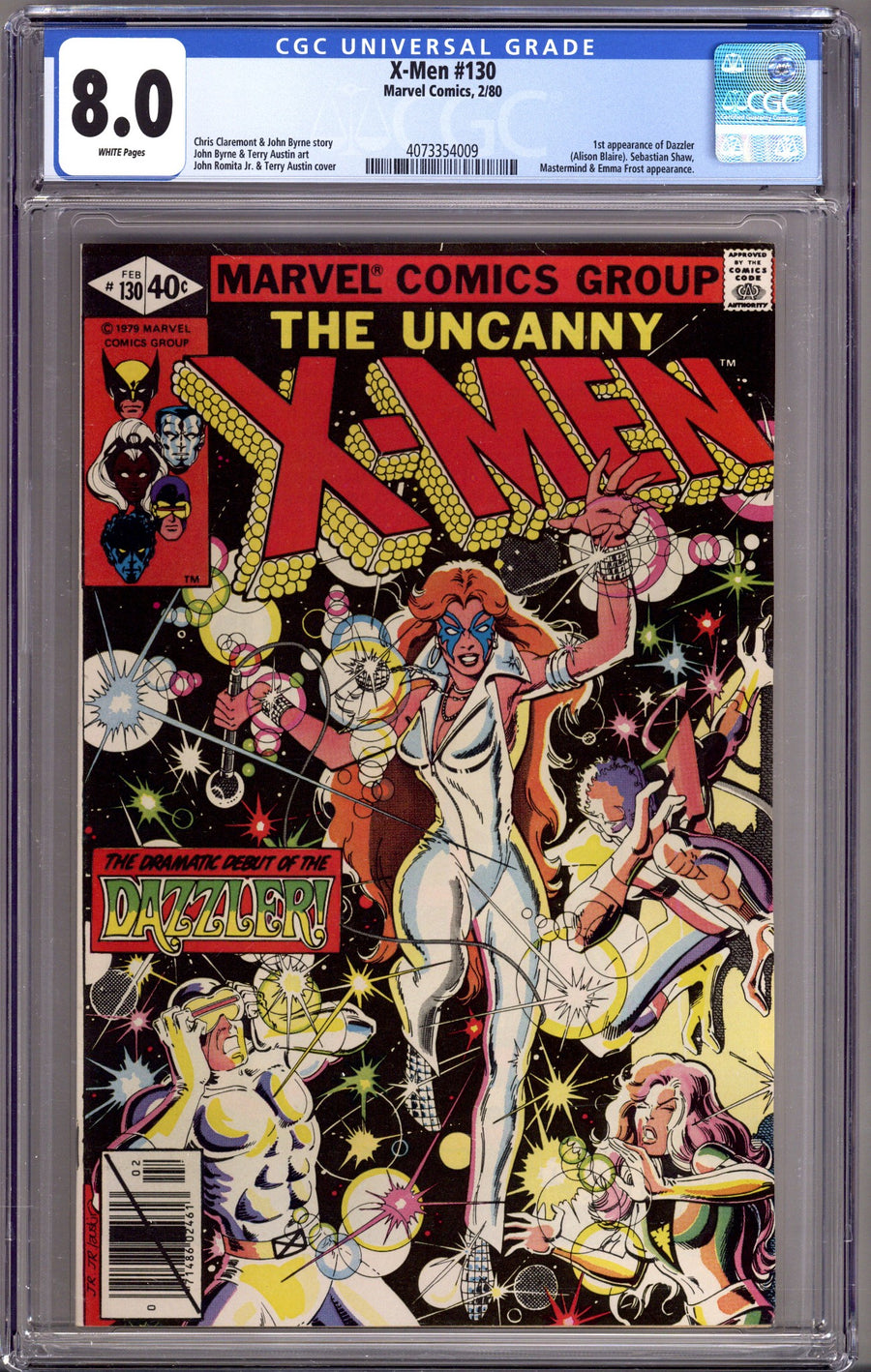 The X-Men Vol 1 130 CGC 8.0 (VF) (1980) 