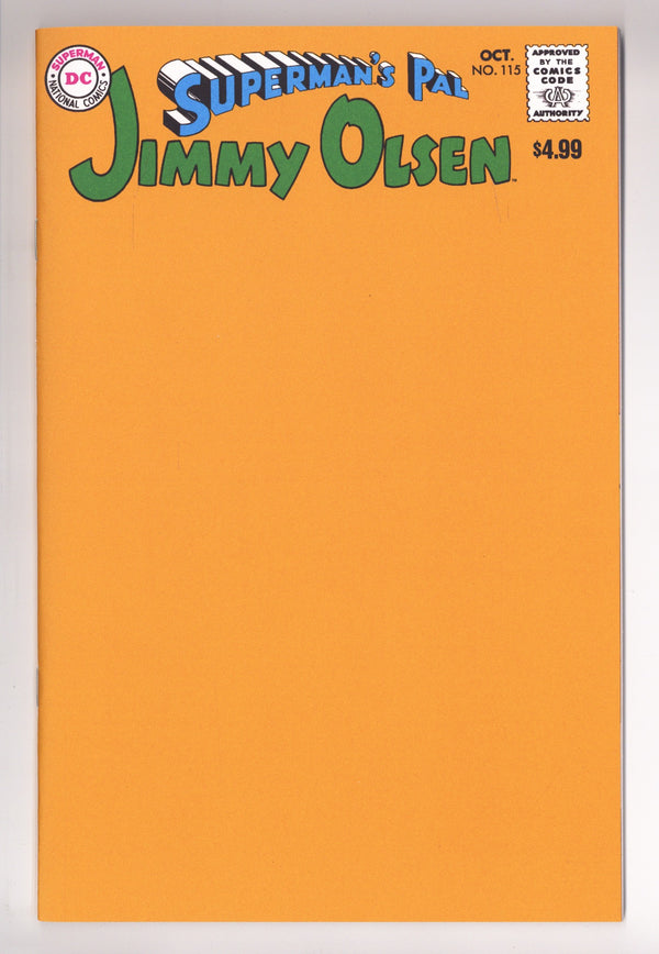 Supermans Pal Jimmy Olsen Vol 1 115 Facsimile Blank Variant (2026)