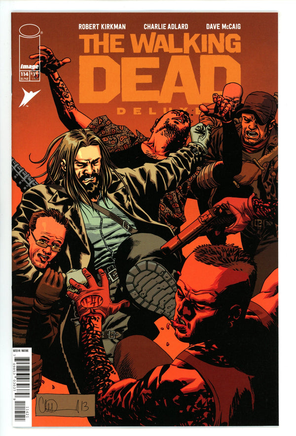 Walking Dead Deluxe 114 Adlard Variant (2025)