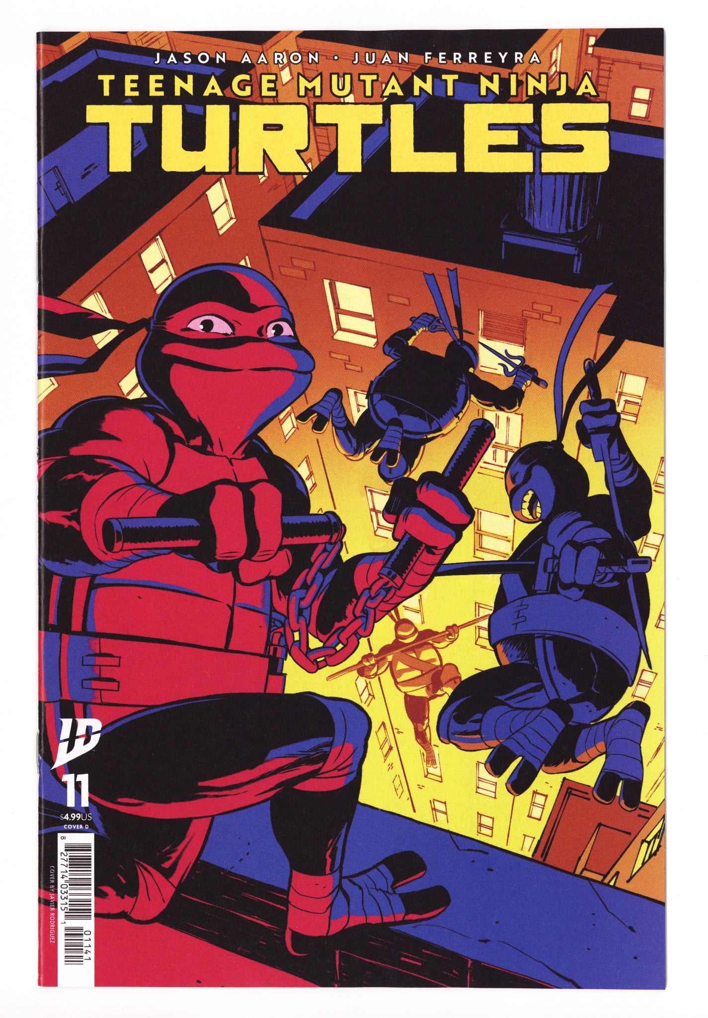 Teenage Mutant Ninja Turtles Vol 6 11 Rodríguez Variant (2025)