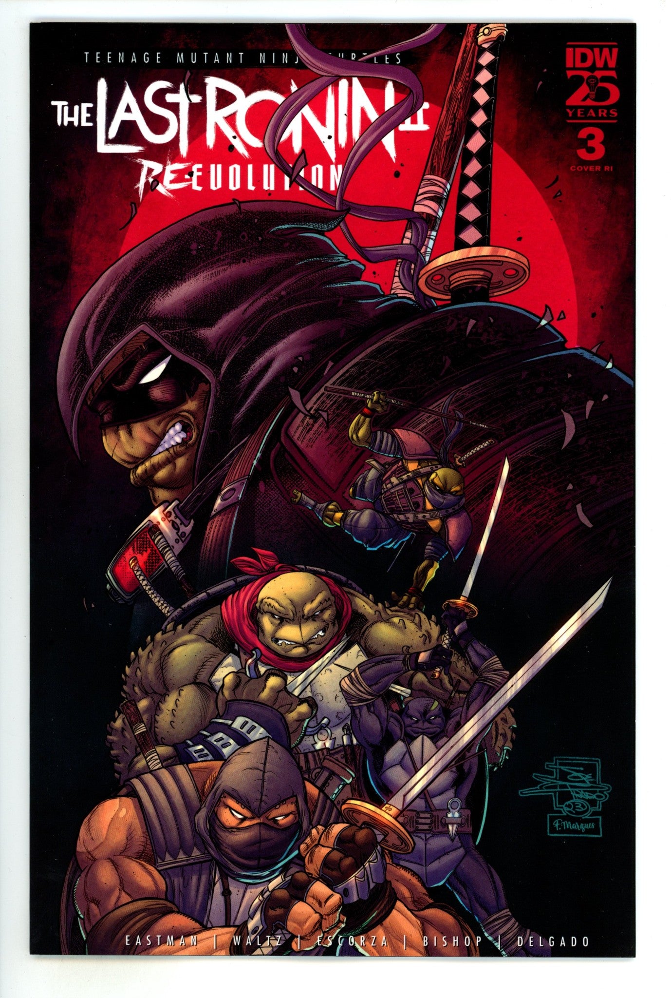 Teenage Mutant Ninja Turtles: The Last Ronin Ii—Re-Evolution 3 Prado Incentive Variant NM (2024)
