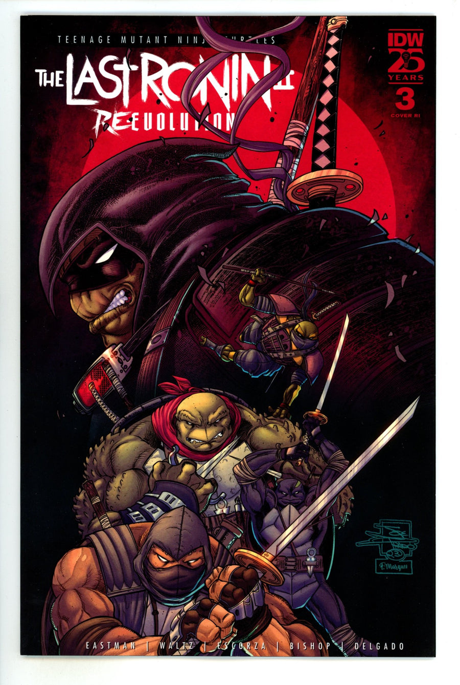Teenage Mutant Ninja Turtles: The Last Ronin Ii—Re-Evolution 3 Prado Incentive Variant NM (2024)