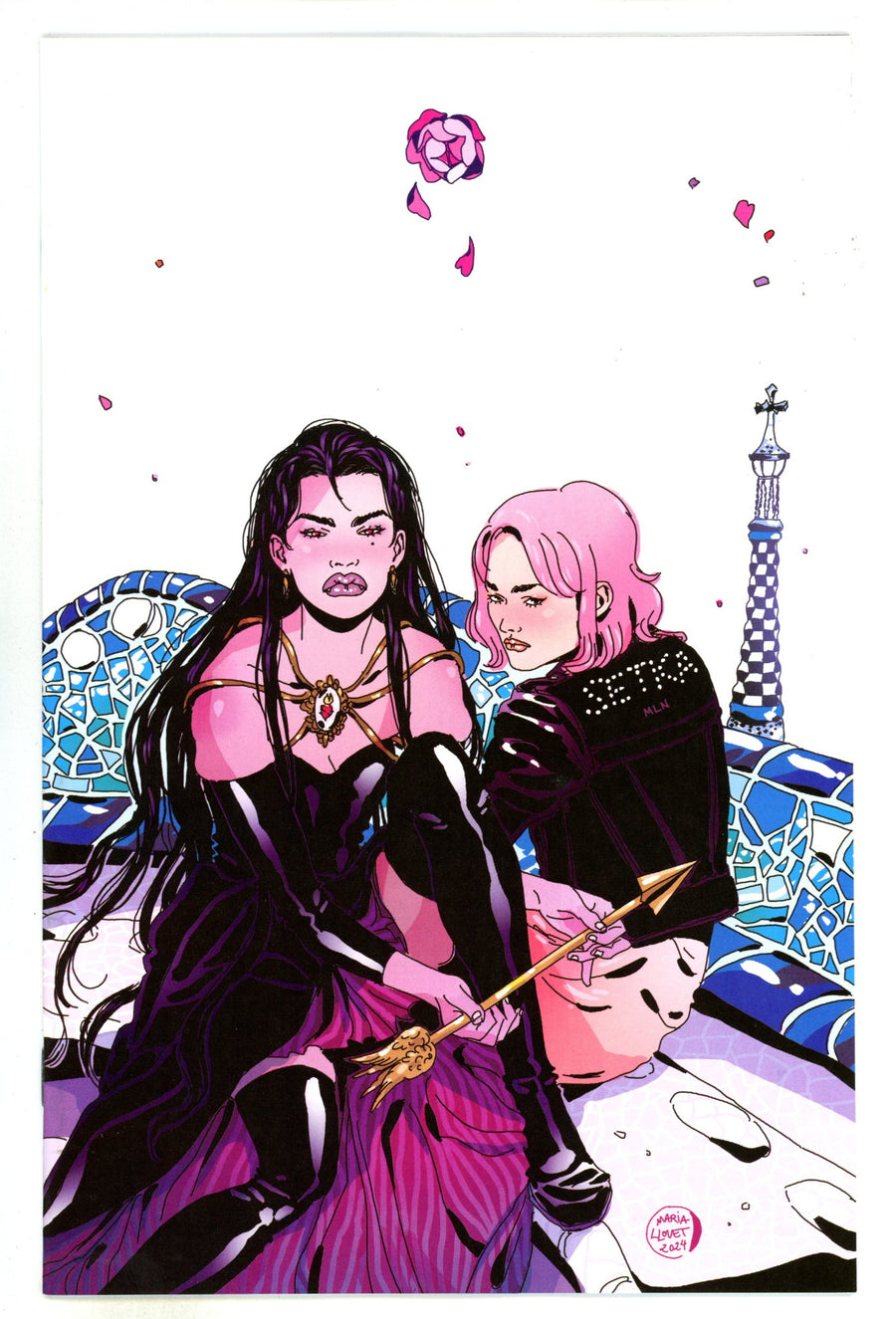 Violent Flowers  2 Llovet  Virgin Incentive Variant NM-  (2024)