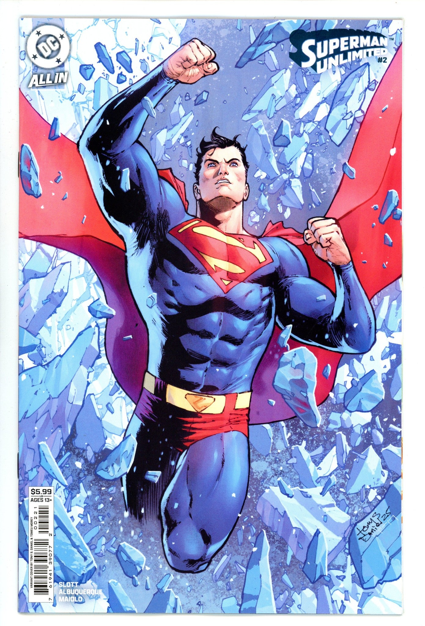 Superman Unlimited 2 Daniel Variant (2025)