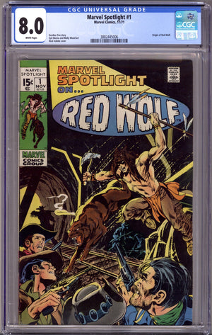 Marvel Spotlight Vol 1 1 CGC 8.0 (VF)   (1971)