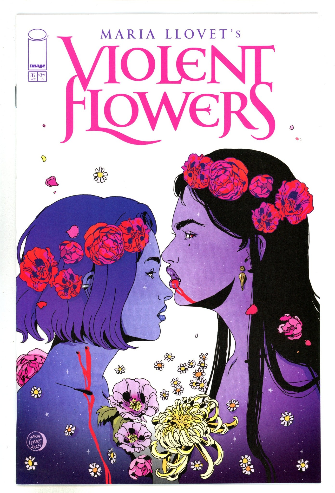 Violent Flowers 3 Llovet Variant (2024)