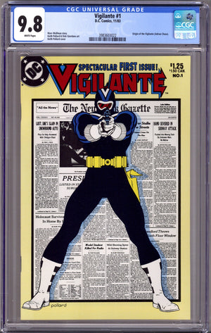 The Vigilante Vol 1 1 CGC 9.8 (NM/M) (1983)