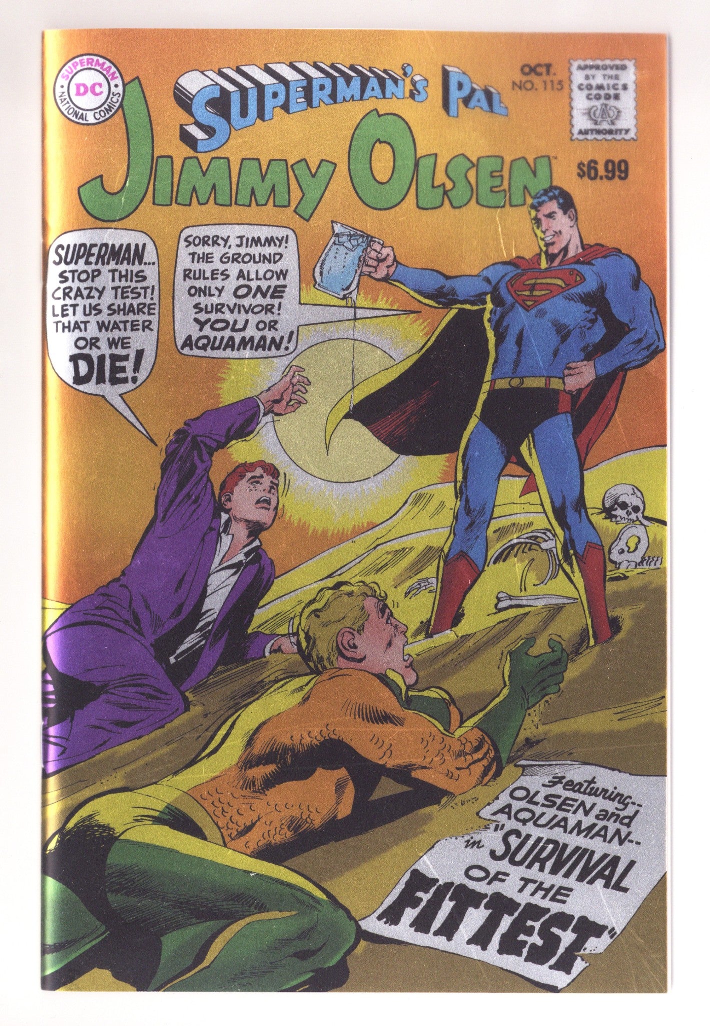 Supermans Pal Jimmy Olsen Vol 1 115 Adams Facsimile Foil Variant (2026)