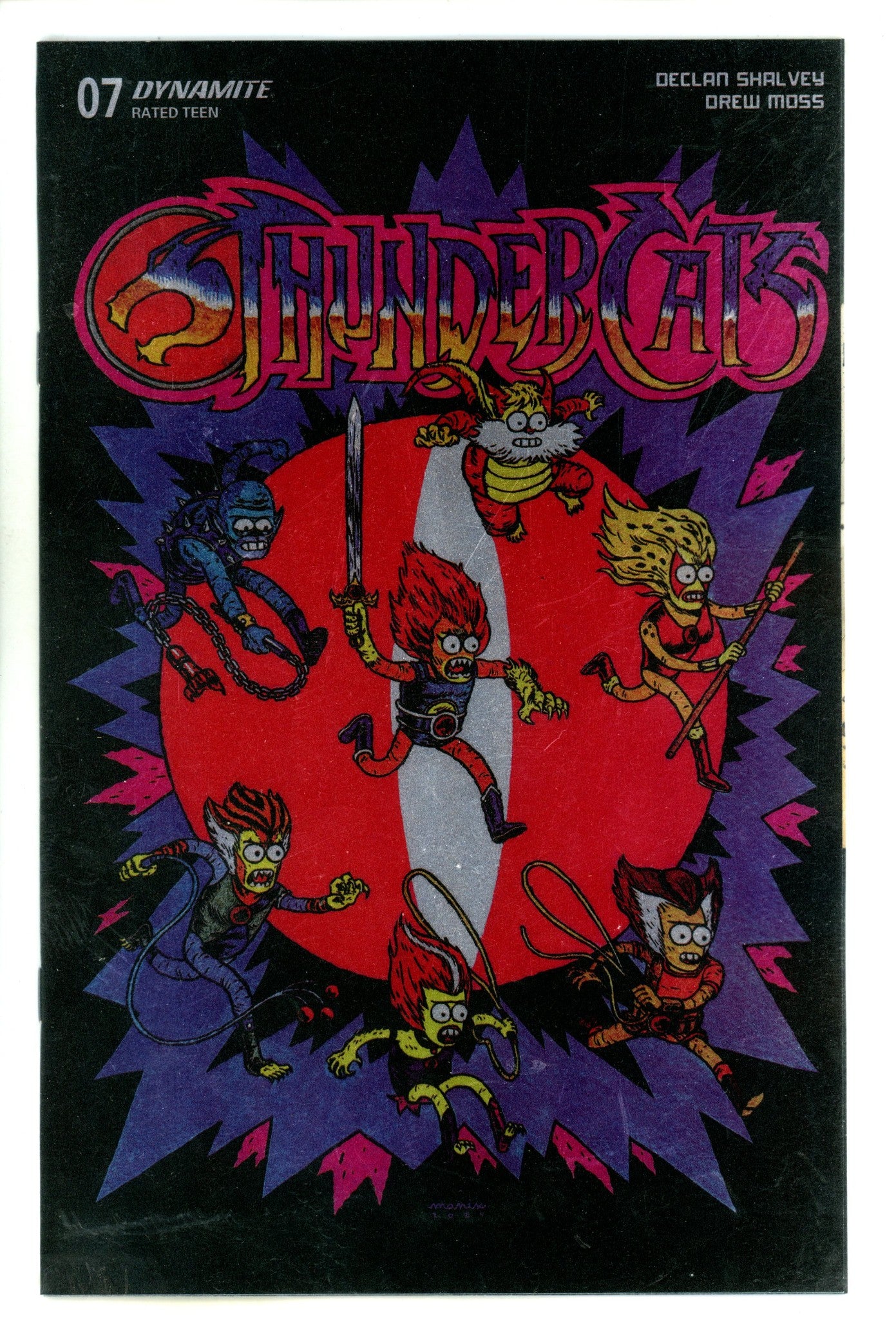 Thundercats 7 Abrera Foil Incentive Variant NM (2024)