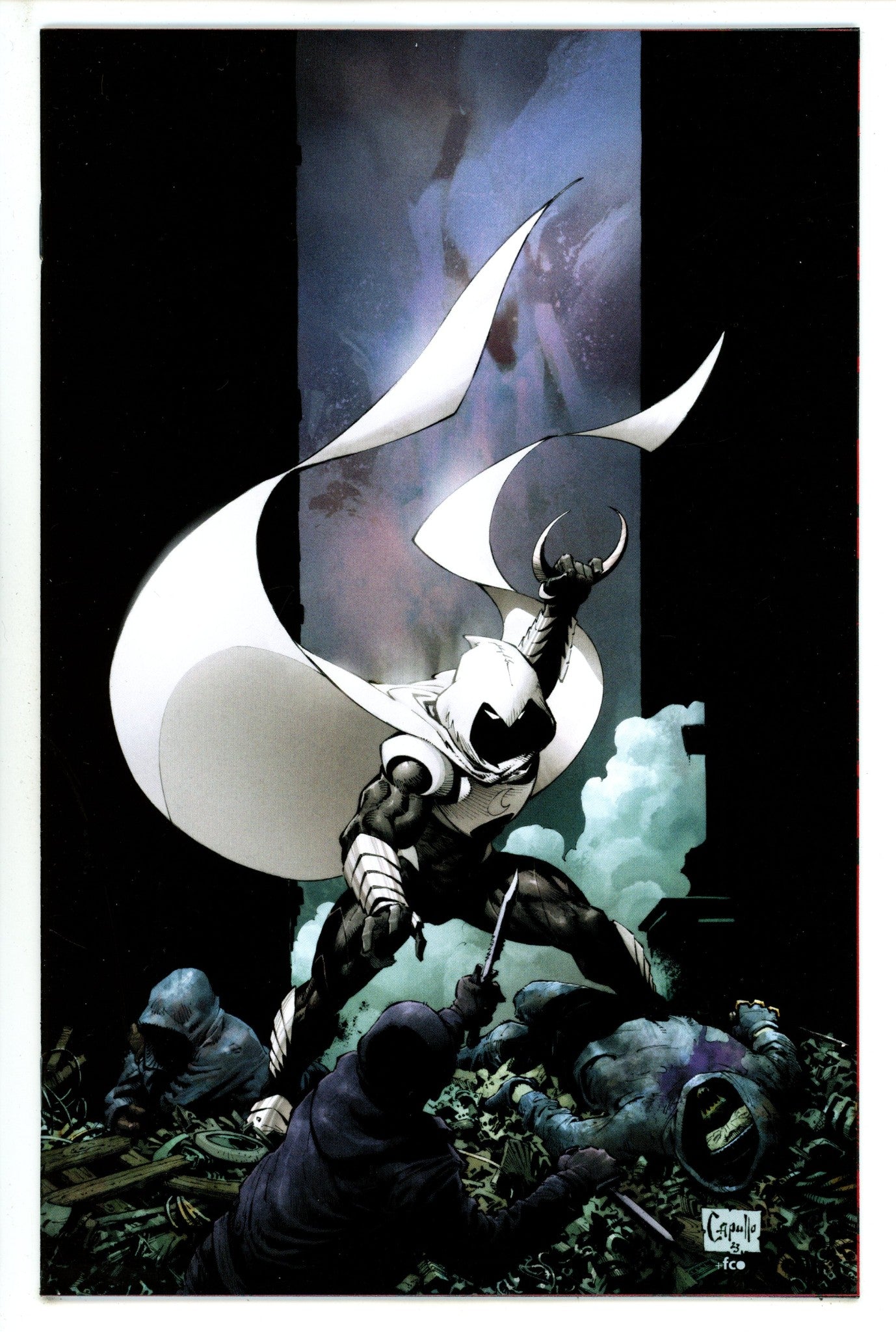 Vengeance Of The Moon Knight 1 Capullo Virgin Incentive Variant NM (2024)