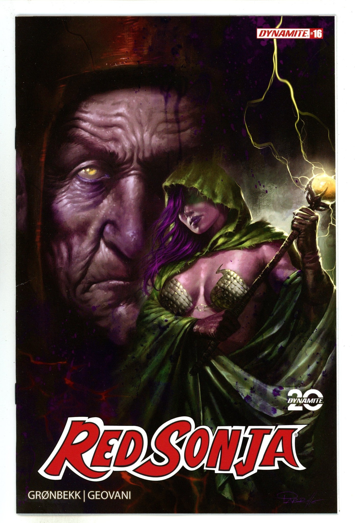 Red Sonja Vol 7 16 Parrillo Ulttaviolet Variant (2024)