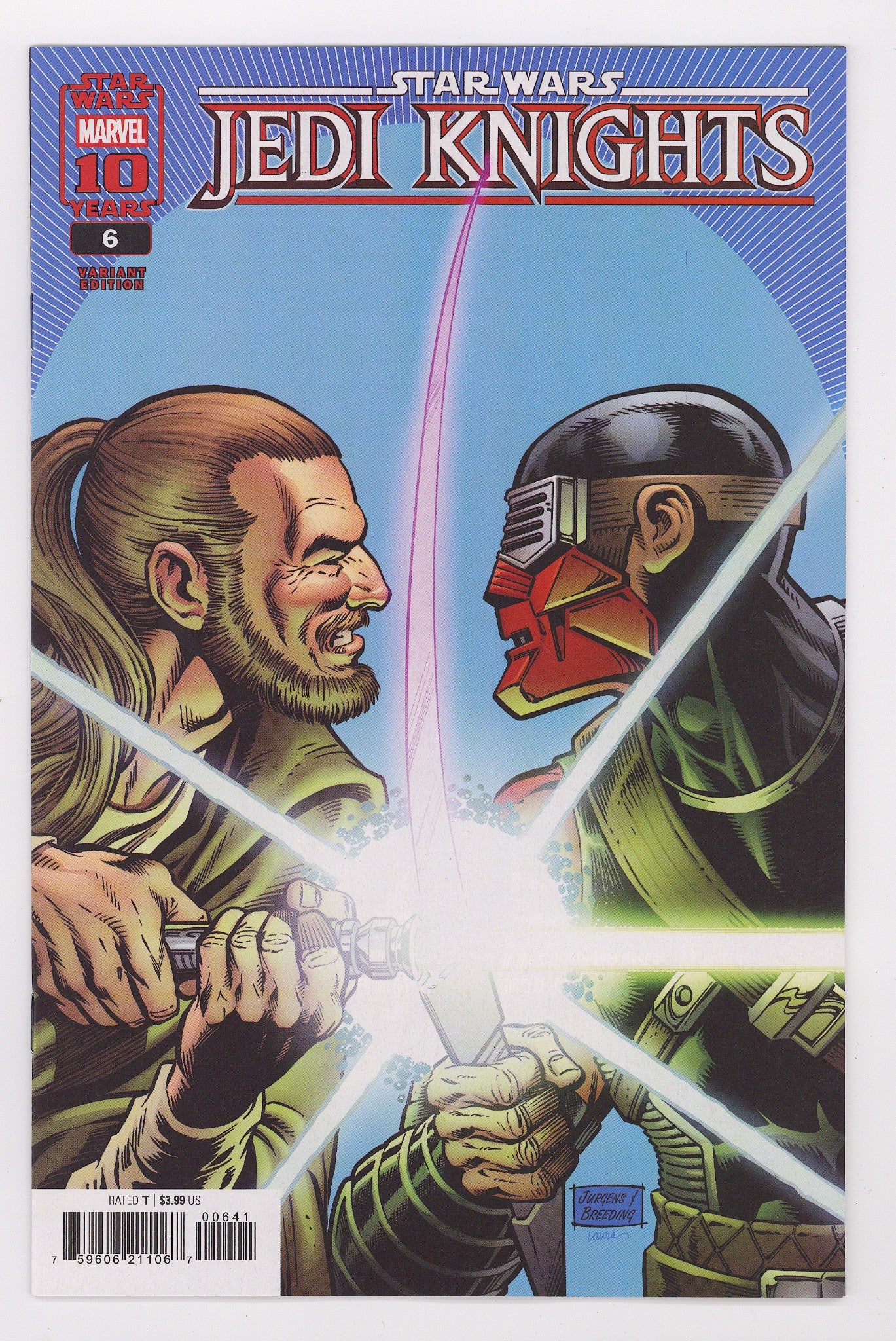 Star Wars: Jedi Knights 6 Jurgens Homage Variant (2025)