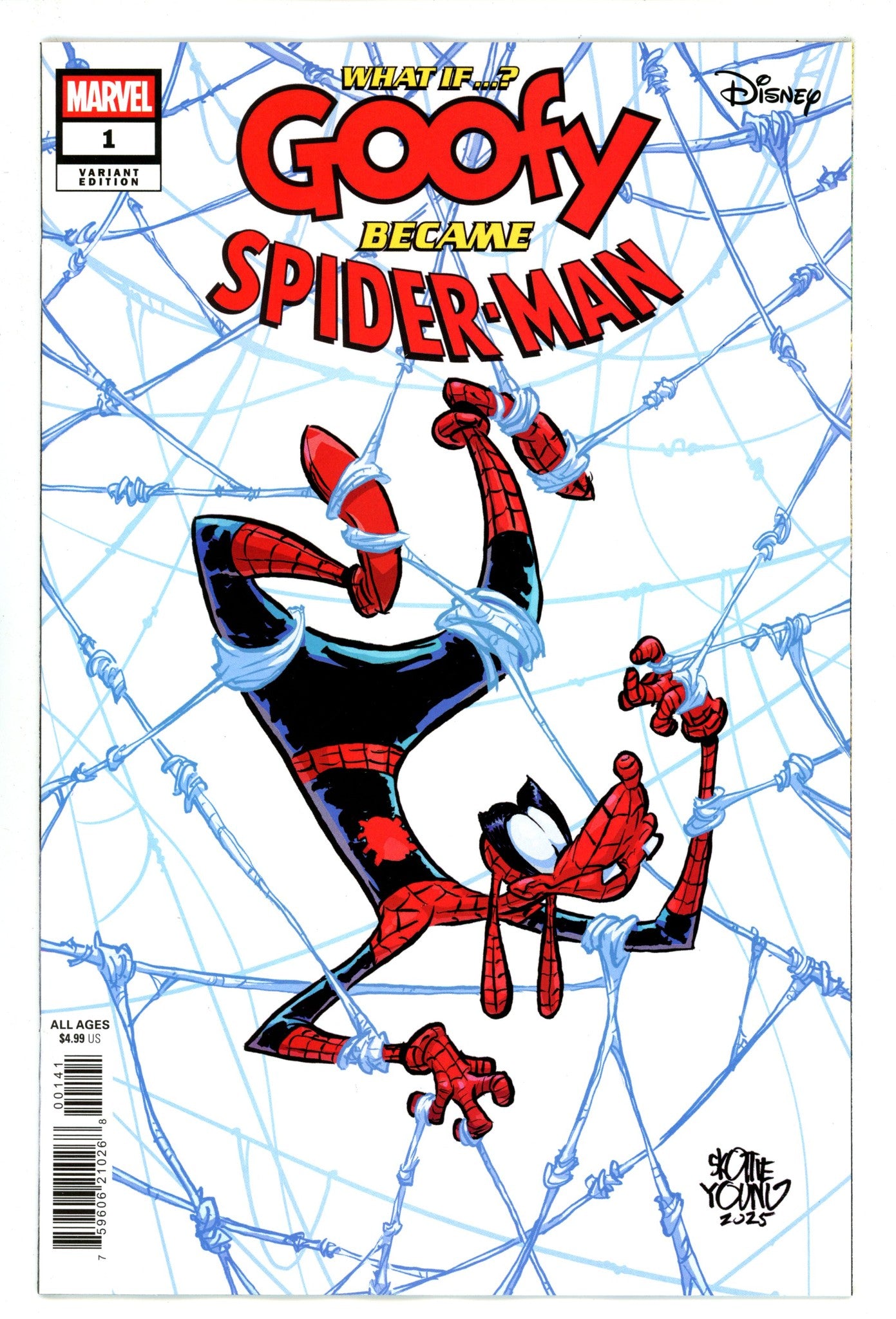 What If Goofy Became Spider-Man 1 Young Variant (2025)