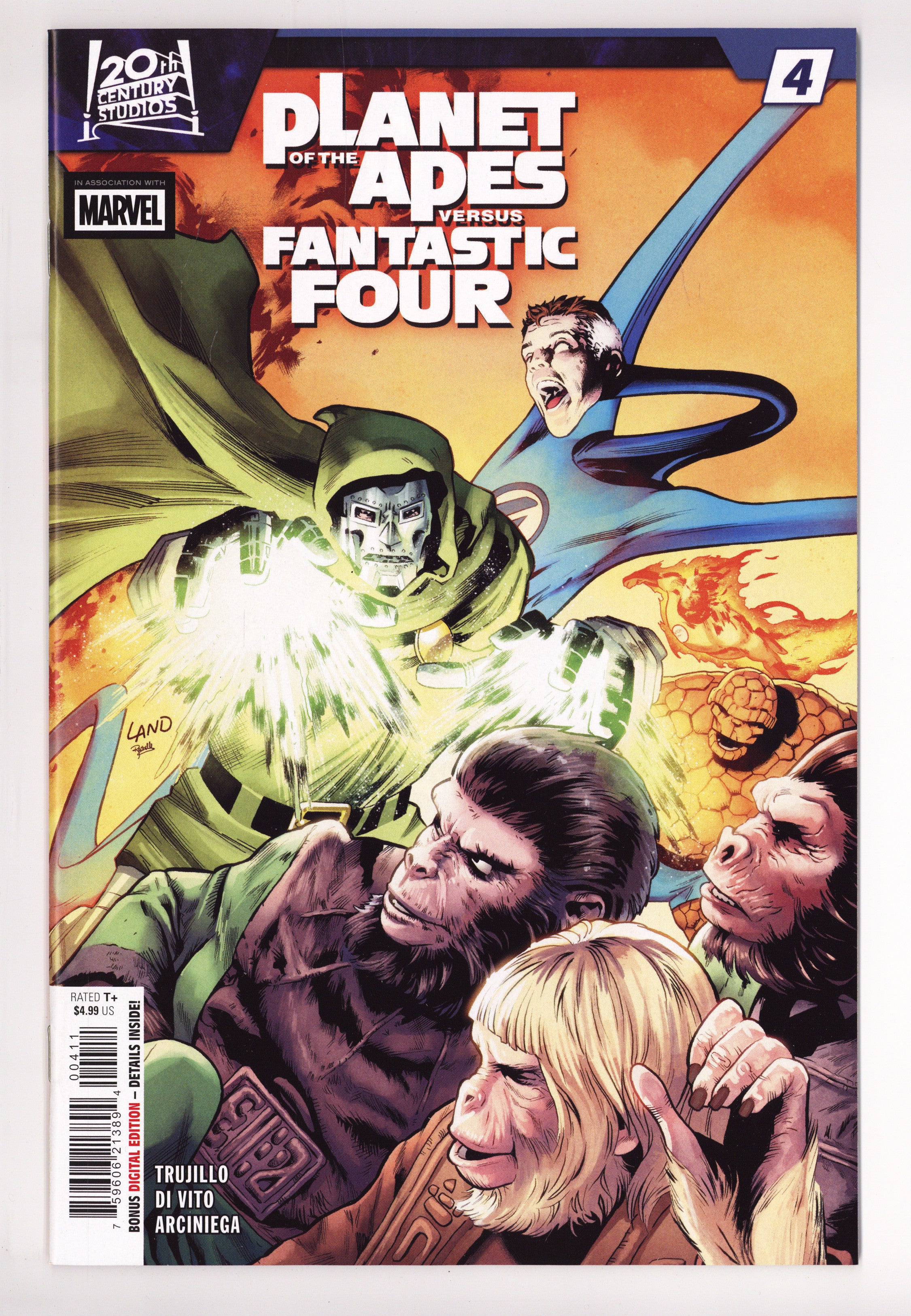 Planet Of The Apes Vs. Fantastic Four 4 (2026)