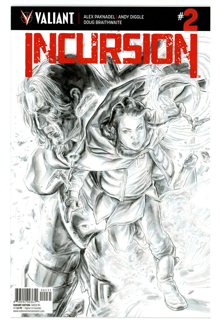 Incursion 2 High Grade (2019) Braithwaite B&W Variant 