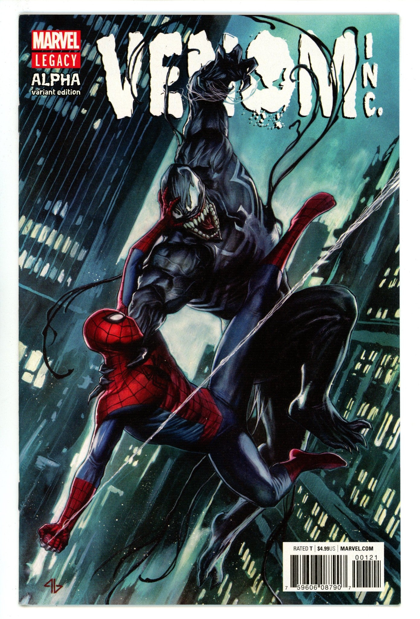 Amazing Spider-Man: Venom Inc. Alpha 1 High Grade (2018) Granov Variant 