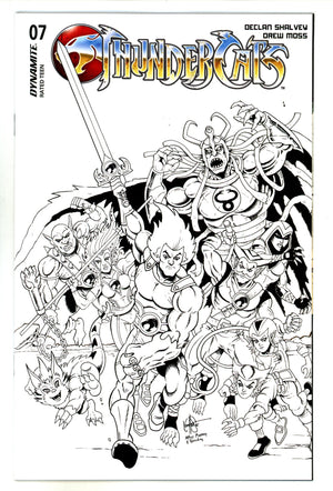 Thundercats 7 Haeser B&W Incentive Variant (2024)