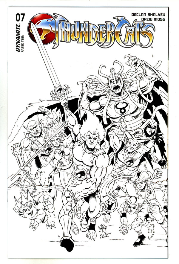 Thundercats 7 Haeser B&W Incentive Variant (2024)