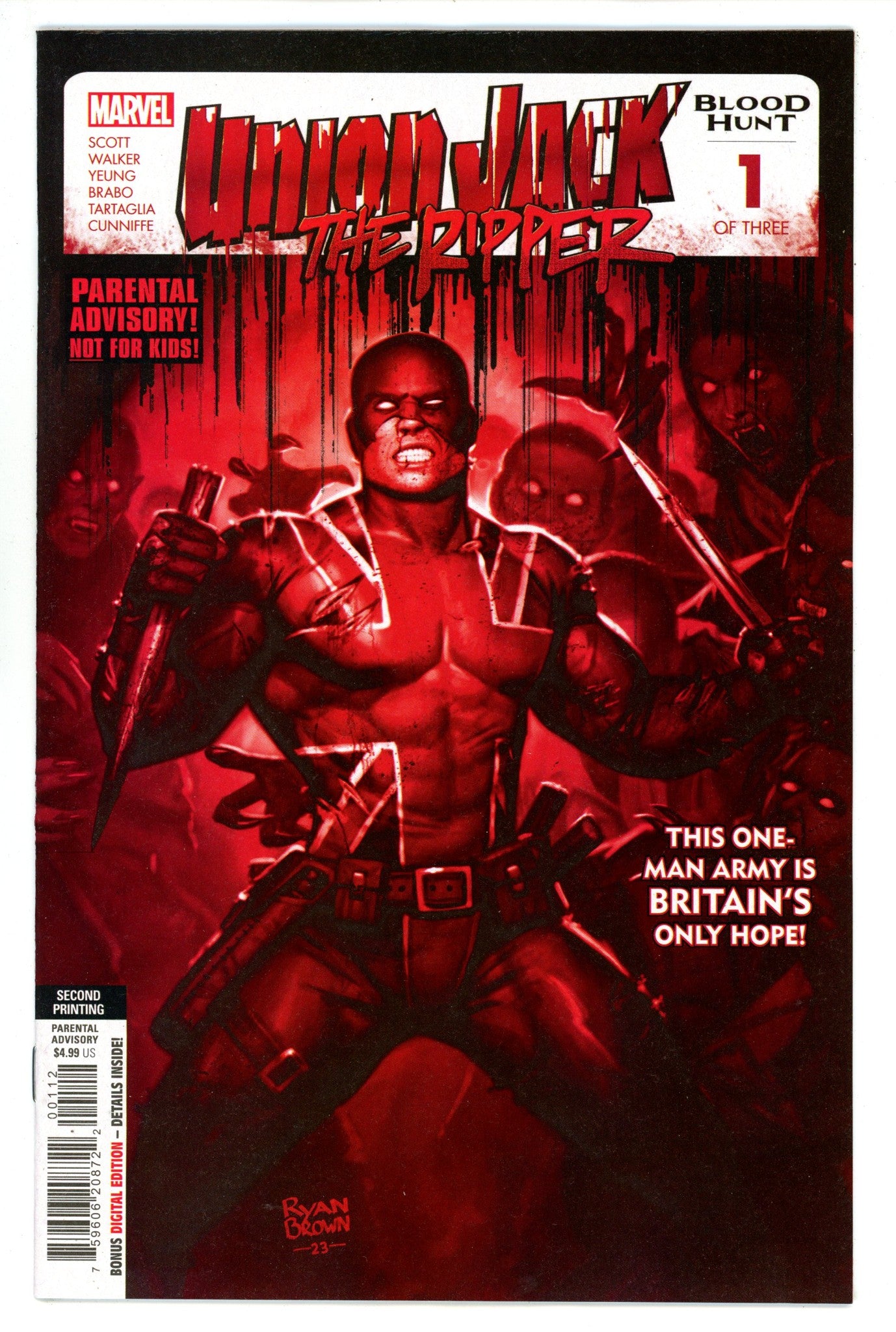 Union Jack The Ripper: Blood Hunt 1 2Nd Print (2024)
