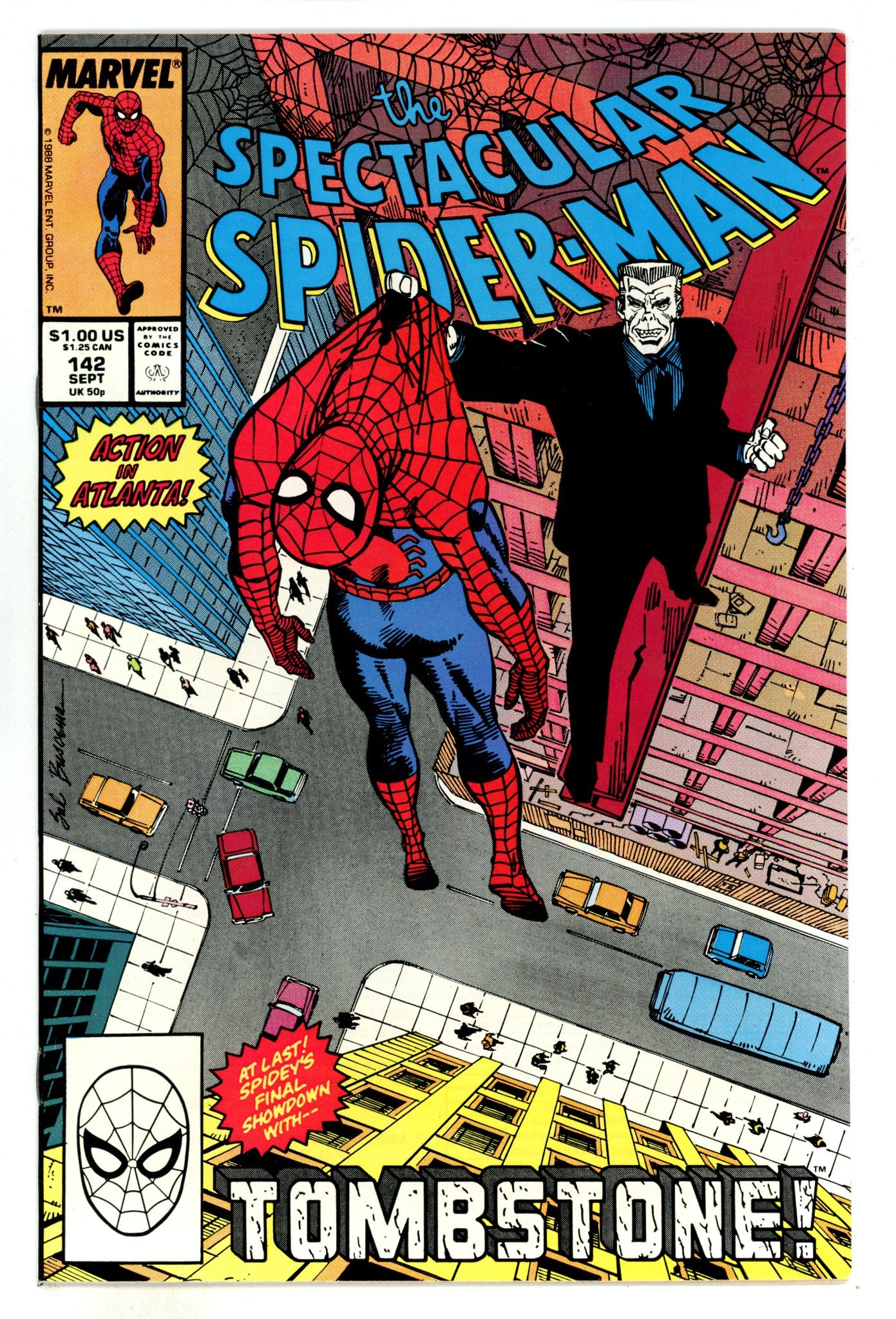 The Spectacular Spider-Man Vol 1 142 NM (9.4) (1988) 