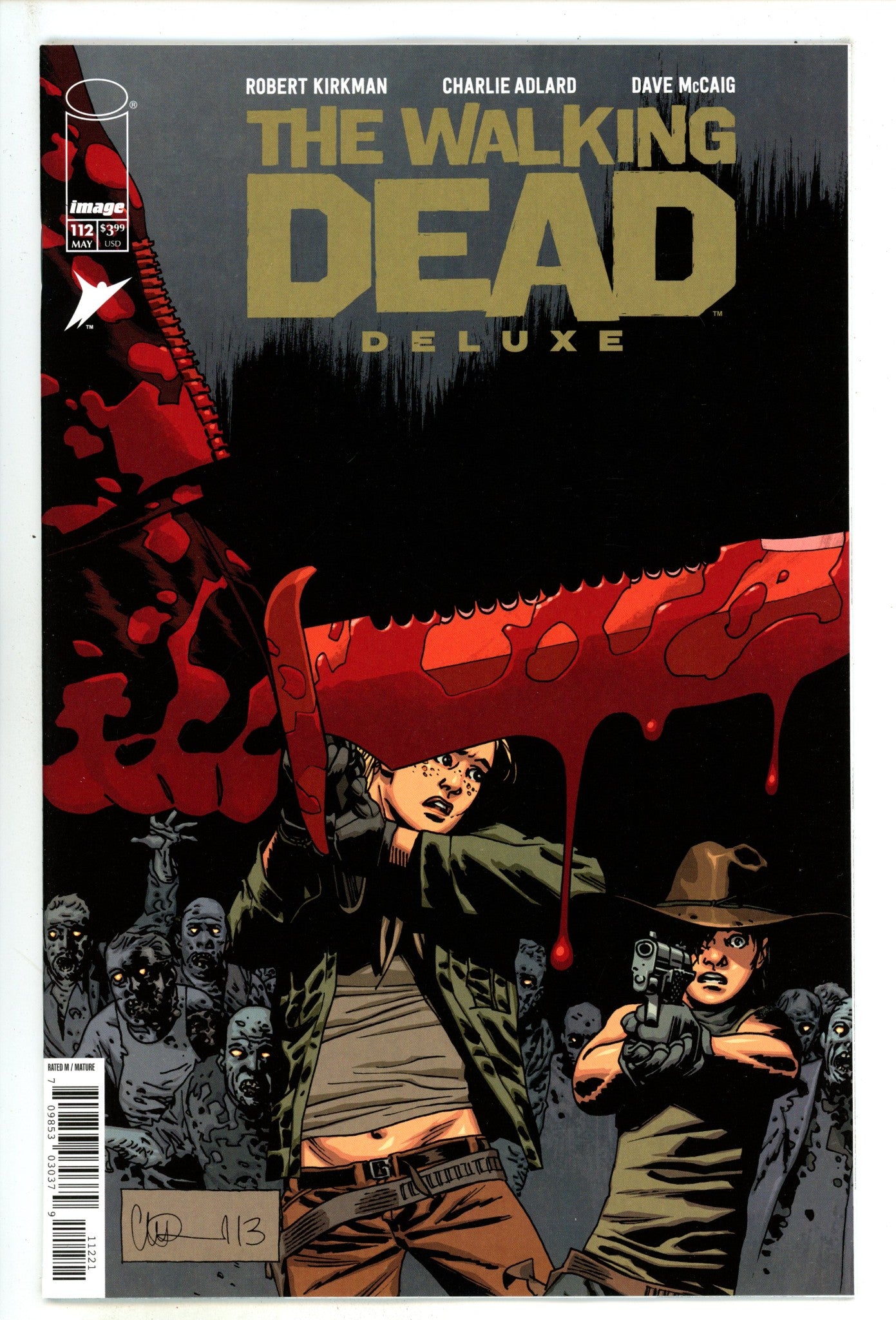Walking Dead Deluxe 112 Adlard Variant (2025)