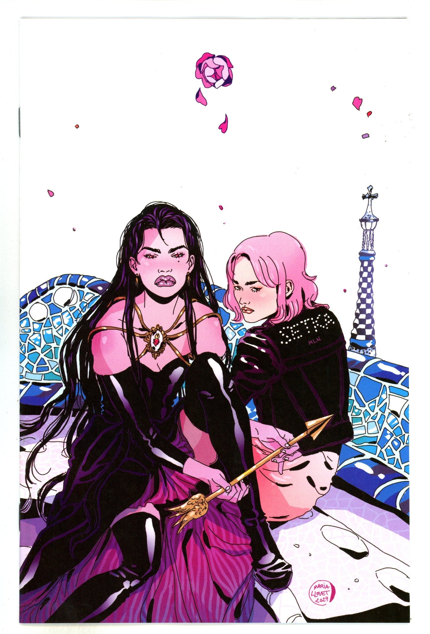 Violent Flowers  2 Llovet  Virgin Incentive Variant NM  (2024)