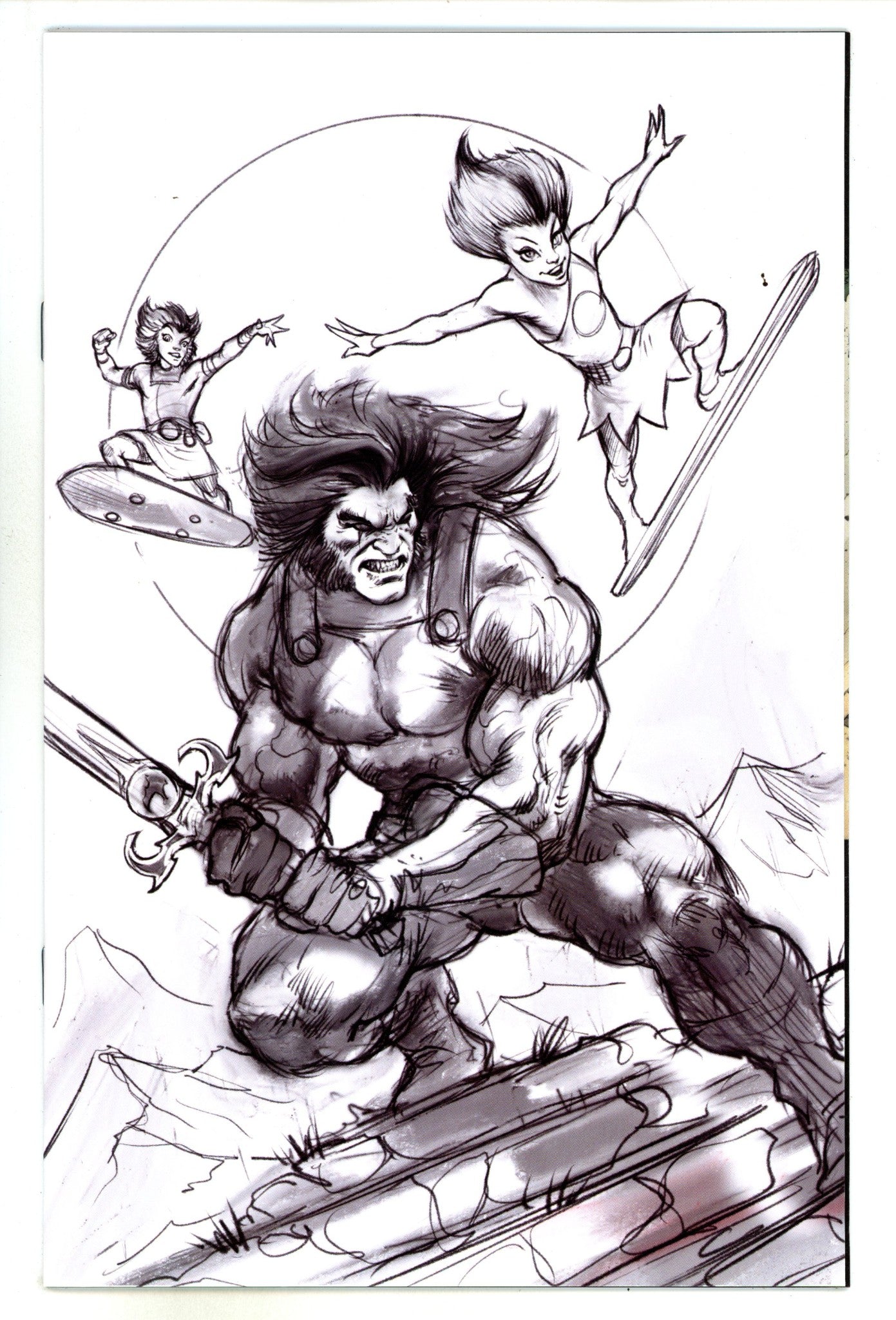 Thundercats 7 Parrillo Line Art Virgin Incentive Variant (2024)