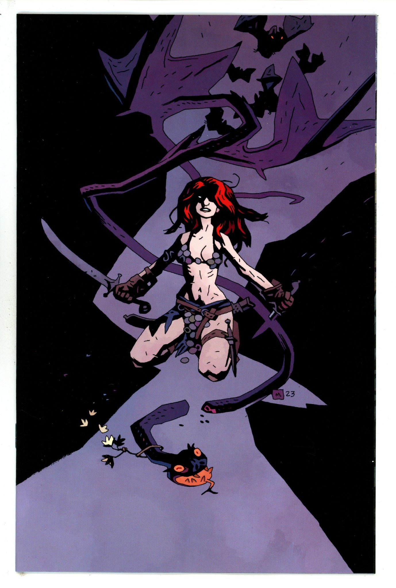 Red Sonja Vol 7 1 Mignola Virgin Incentive Variant NM- (2023)