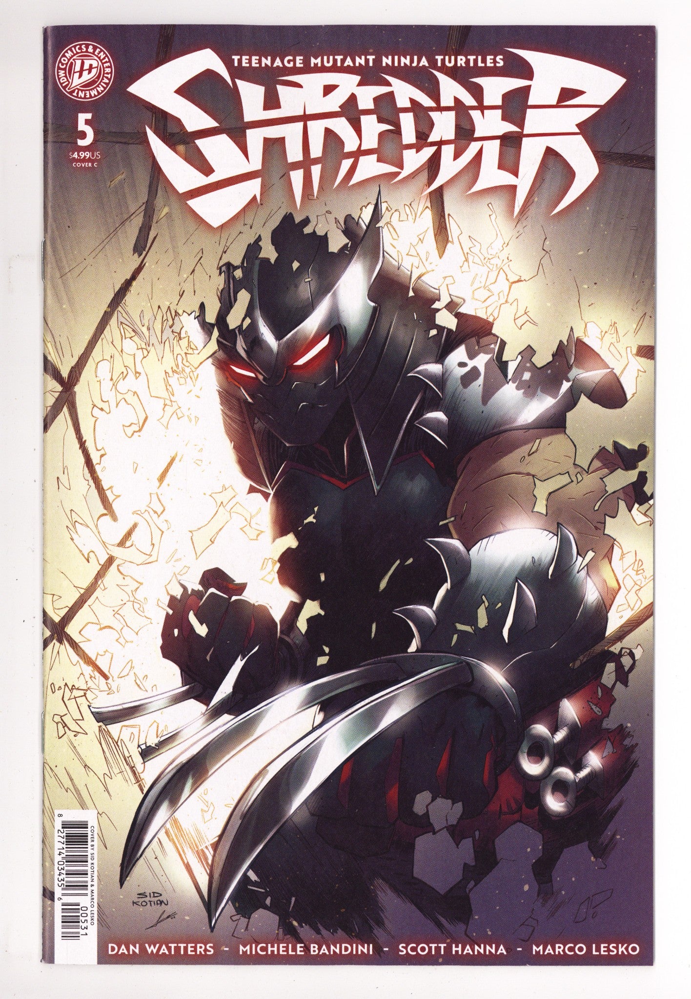 Teenage Mutant Ninja Turtles: Shredder 5 Kotian Variant (2026)