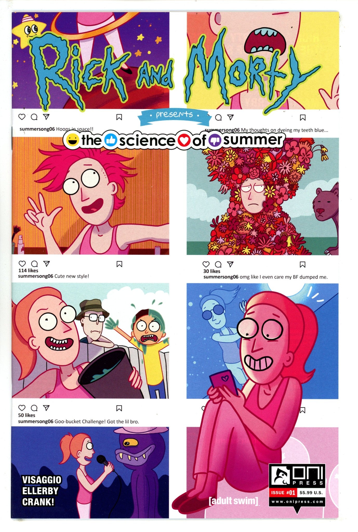 Rick And Morty Presents The Science Of Summer 1 Allnatt Variant (2023)