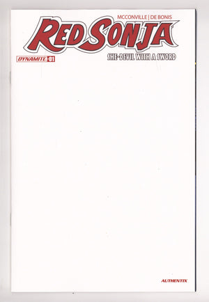 Red Sonja She Devil With A Sword 1 Blank Variant (2026)