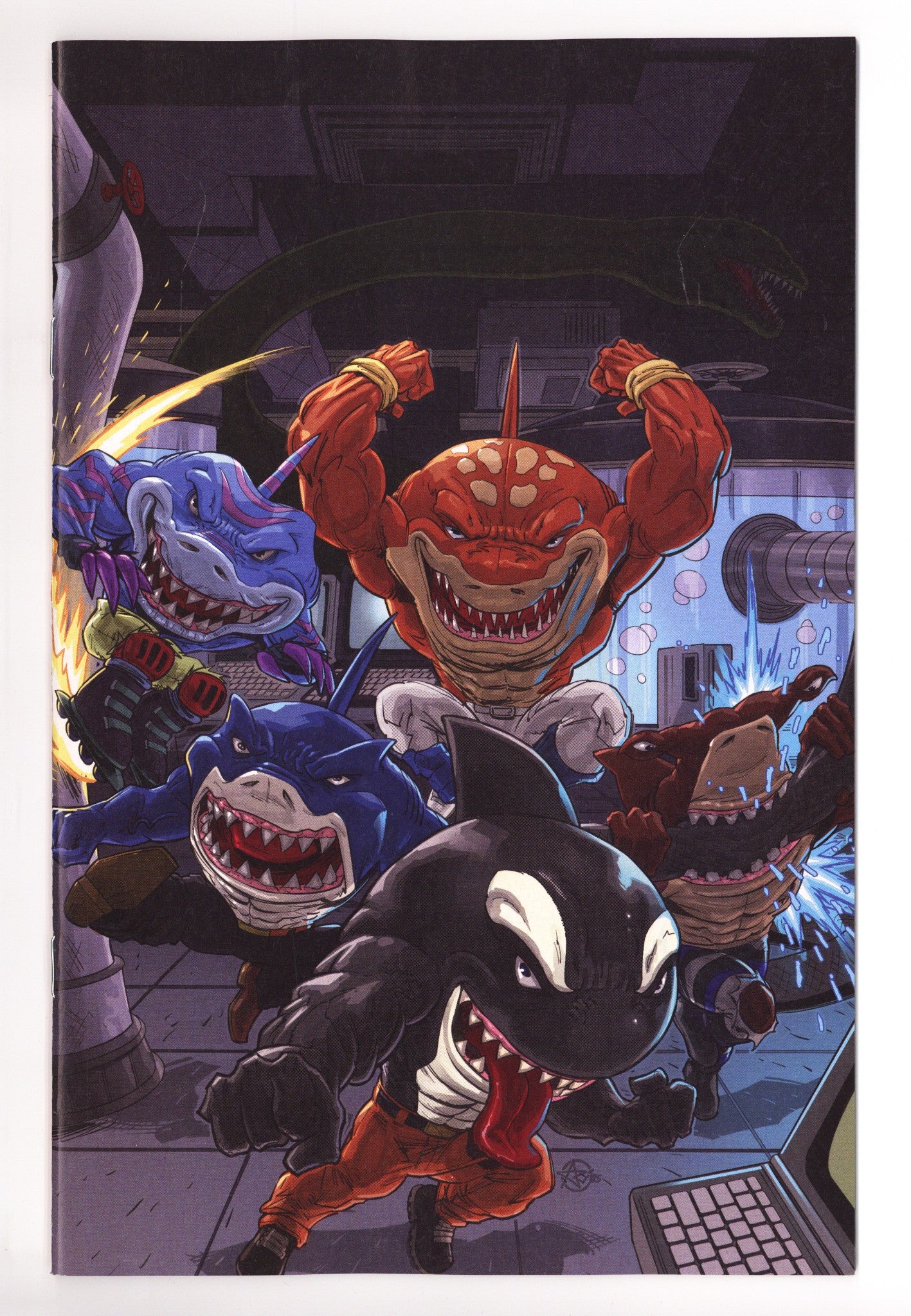 Street Sharks Annual  1 Medel  Virgin Incentive NM   (2026)