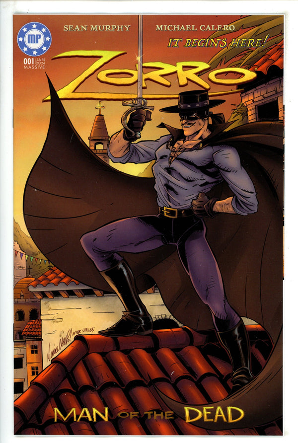 Zorro Man Of The Dead 1 Calero Variant (2024)