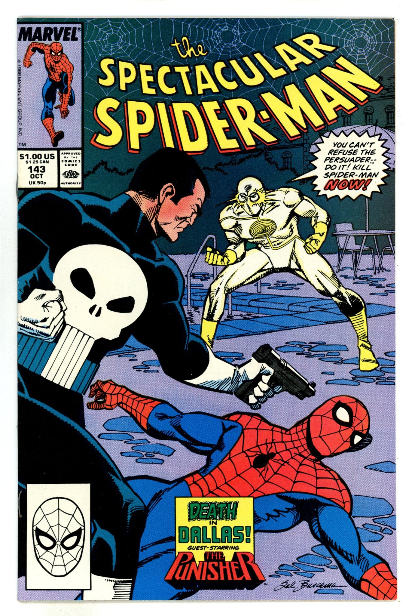 The Spectacular Spider-Man Vol 1 143 Mid Grade (1988) 