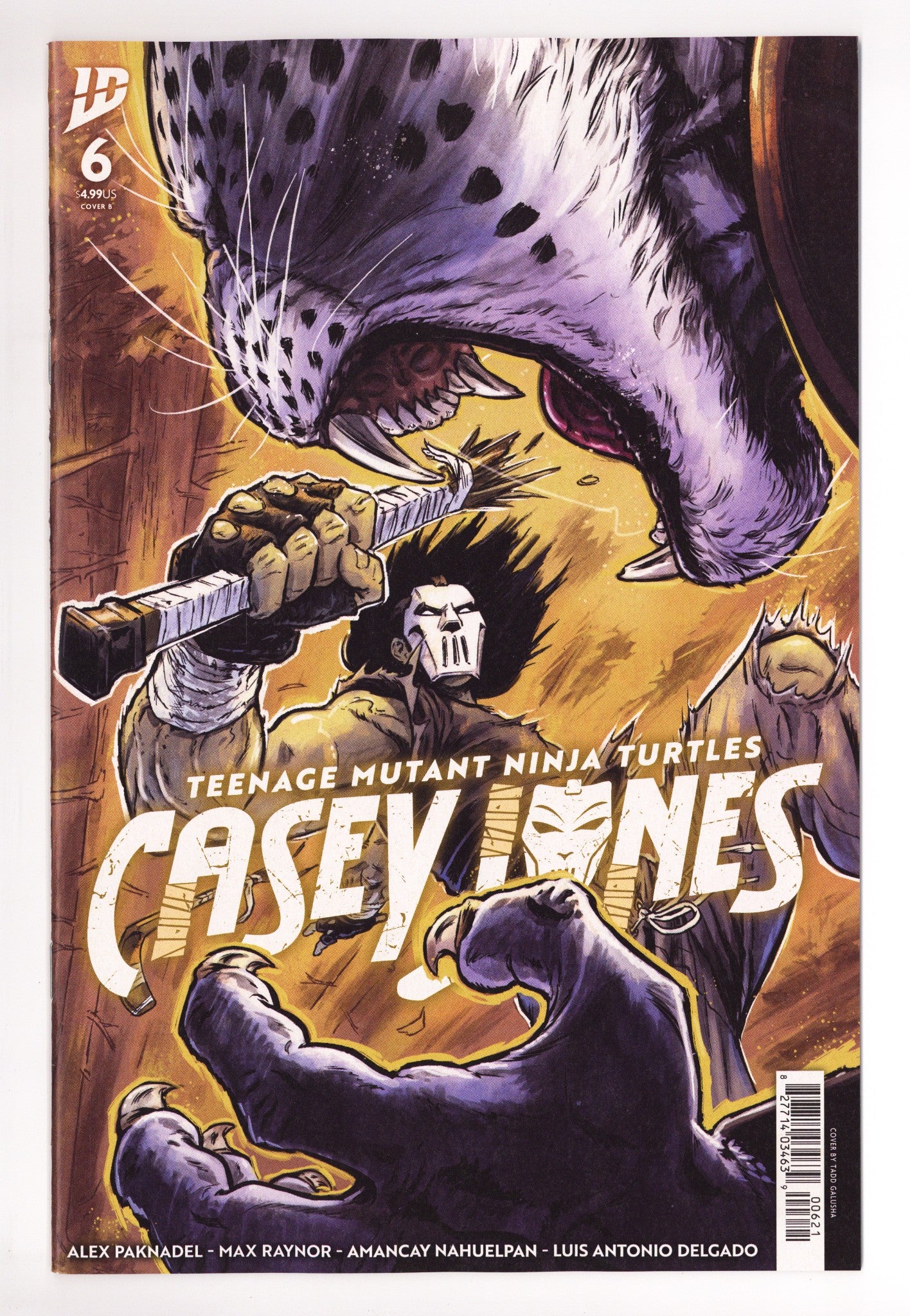 Teenage Mutant Ninja Turtles: Casey Jones 6 Galusha Variant (2026)