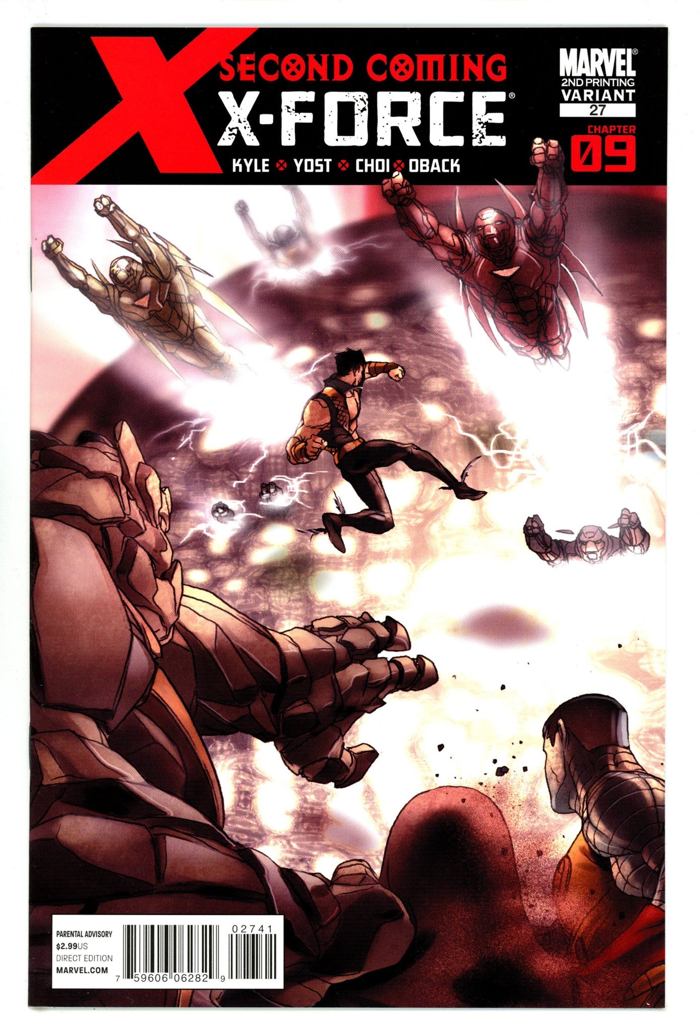 X-Force Vol 3 27 High Grade (2010) 2nd Print 