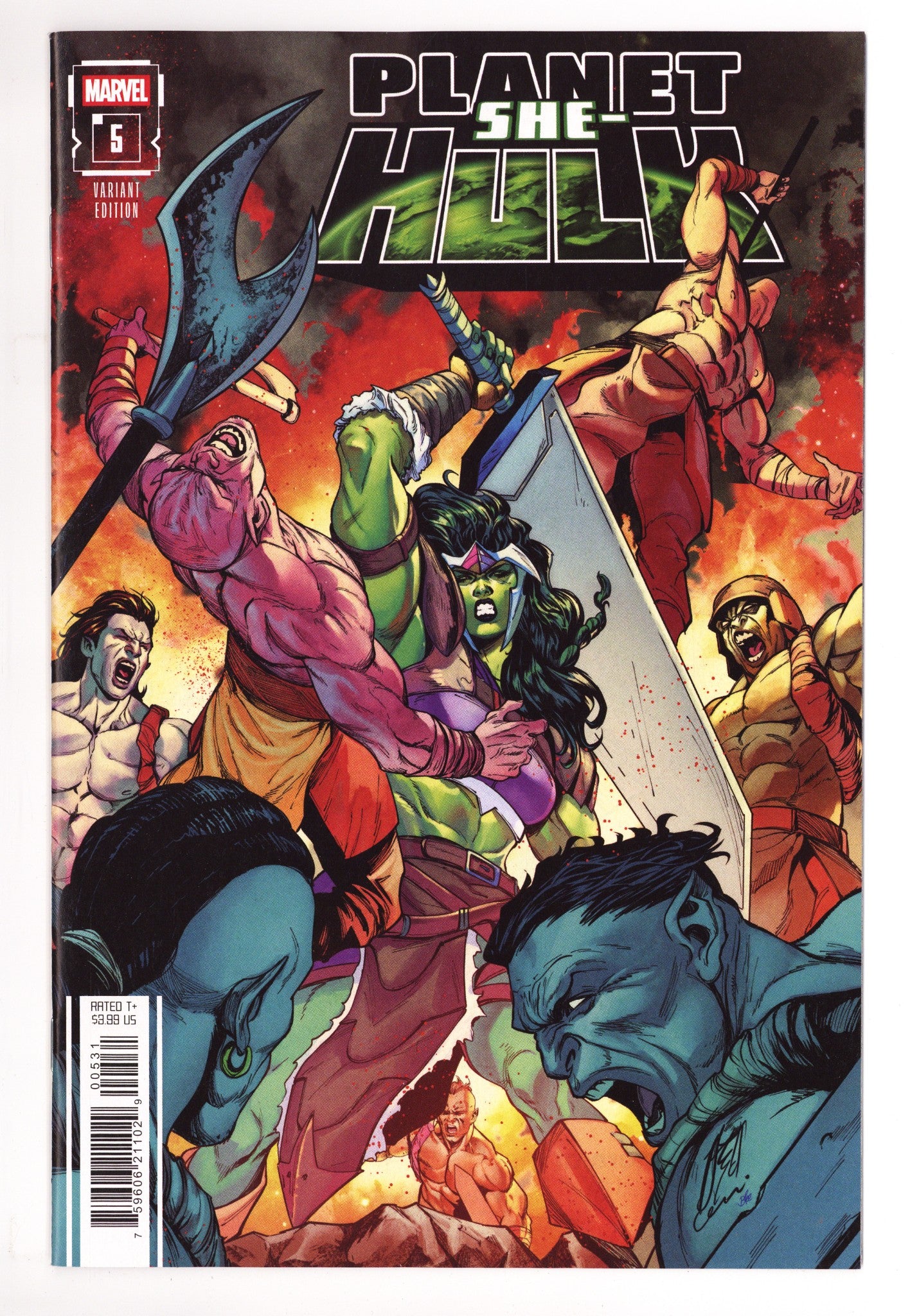 Planet She-Hulk 5 Caselli Variant (2026)