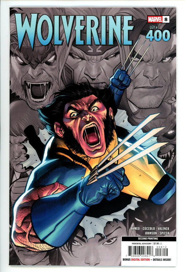 Wolverine 8 C√≥ccolo 2nd Print Variant (2025)
