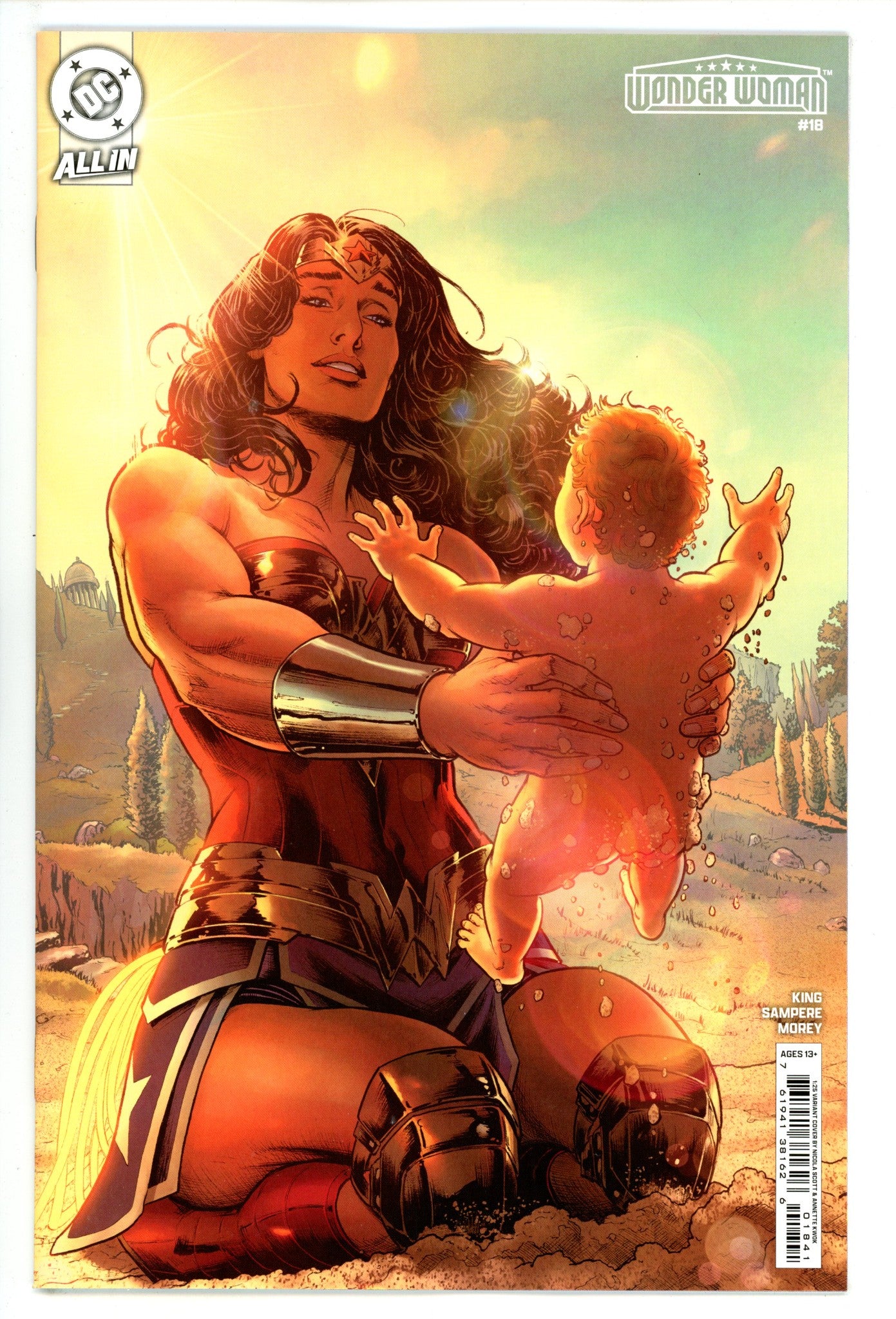 Wonder Woman Vol 6 18 Scott Incentive Variant NM- (2025)