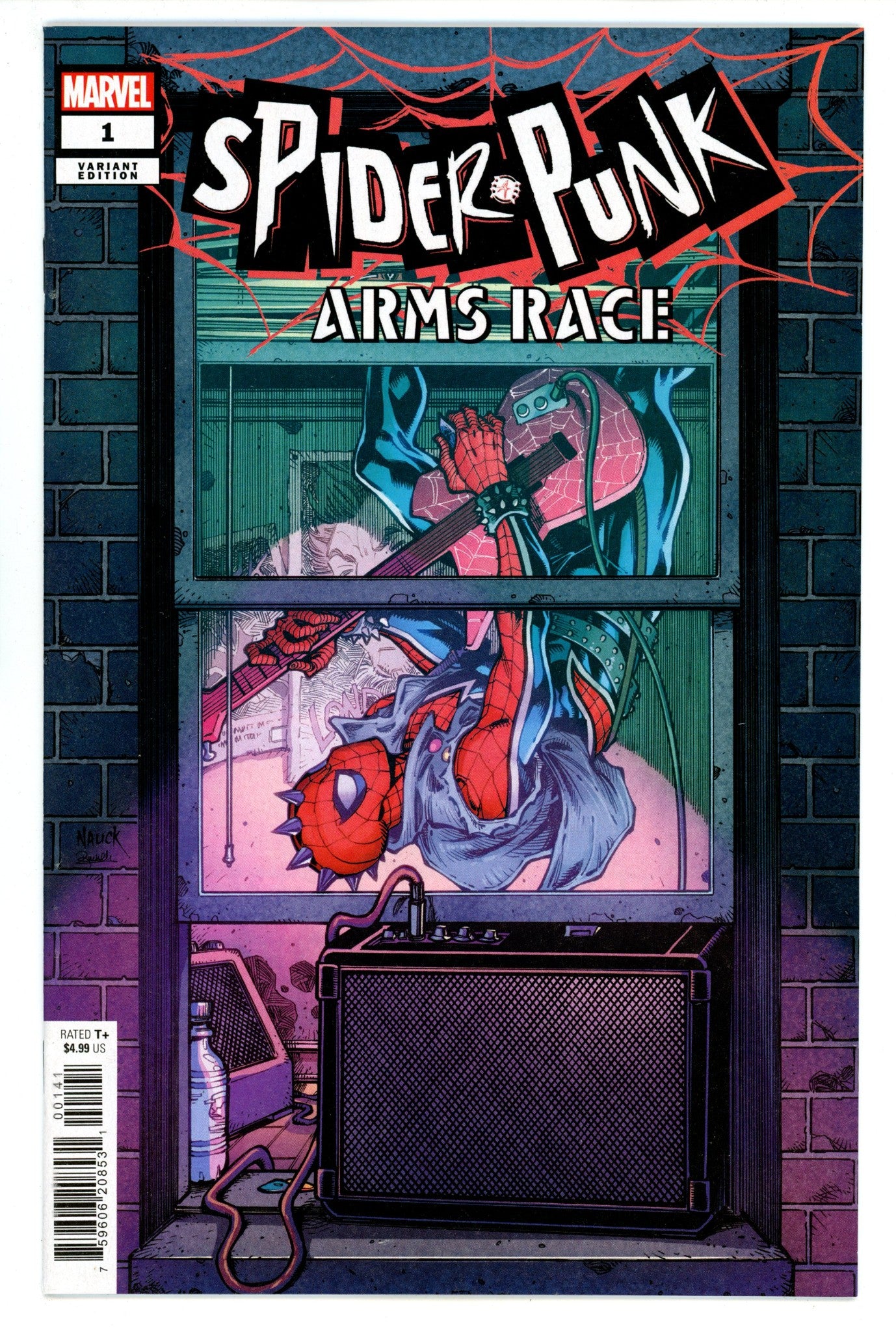 Spider-Punk Arms Race 1 Nauck Variant (2024)