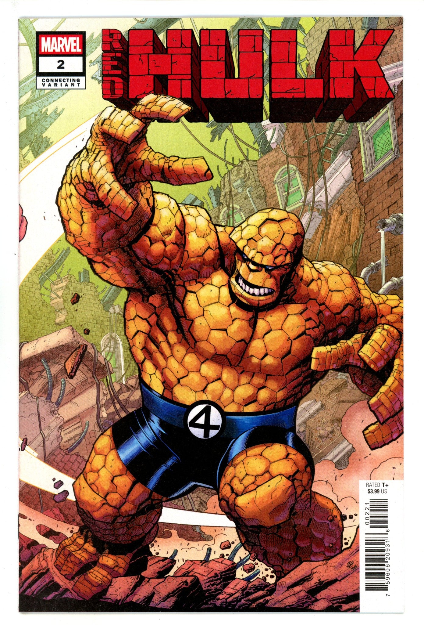 Red Hulk 2 Bradshaw Connecting Variant (2025)