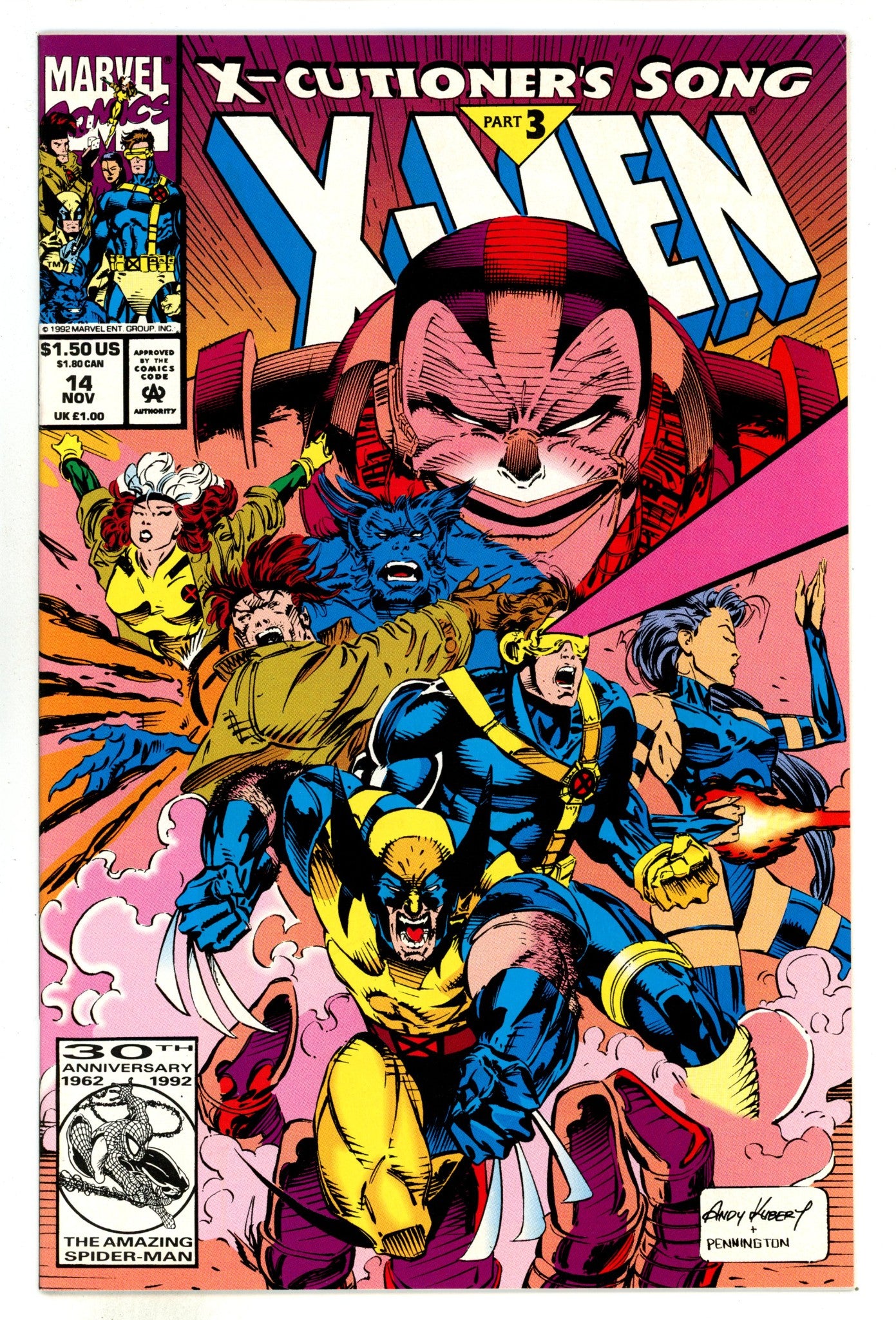 X-Men Vol 1 14 High Grade (1992) 