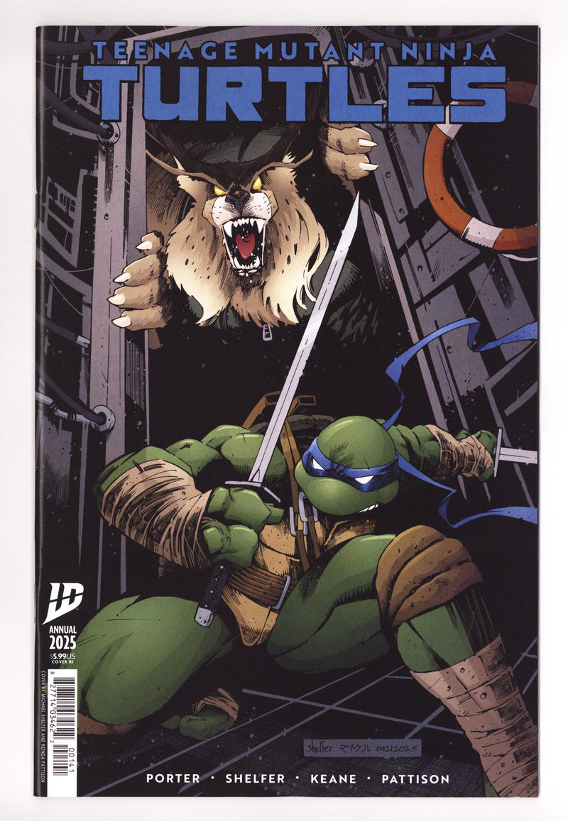 Teenage Mutant Ninja Turtles: Annual Vol 6 1 Shelfer Incentive NM- (2025)