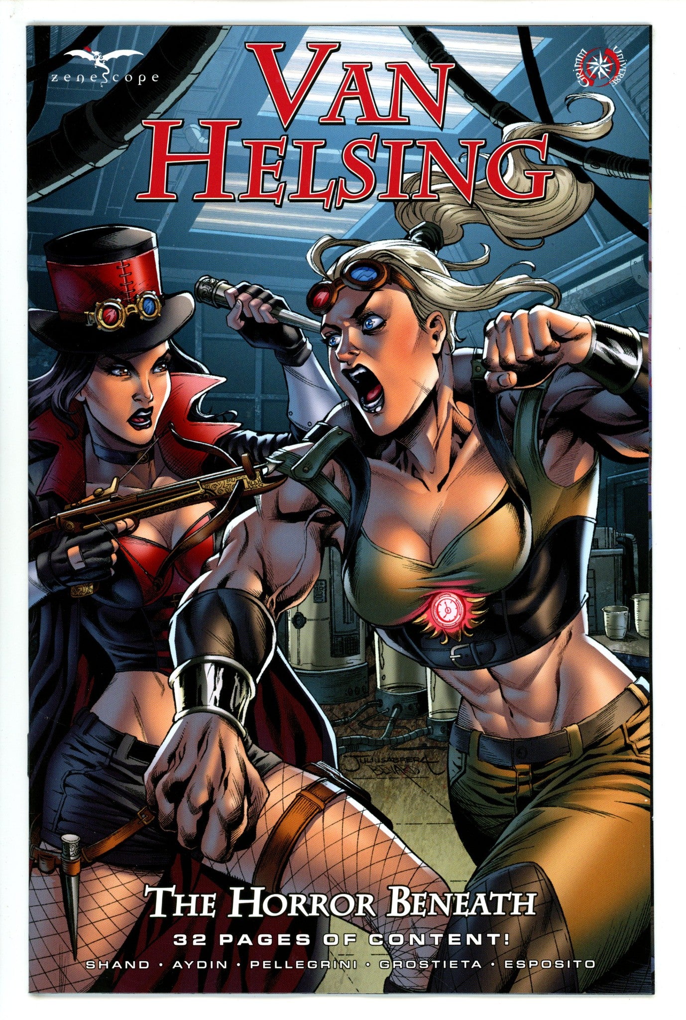Van Helsing Horror Beneath 1 Abrera Variant (2023)