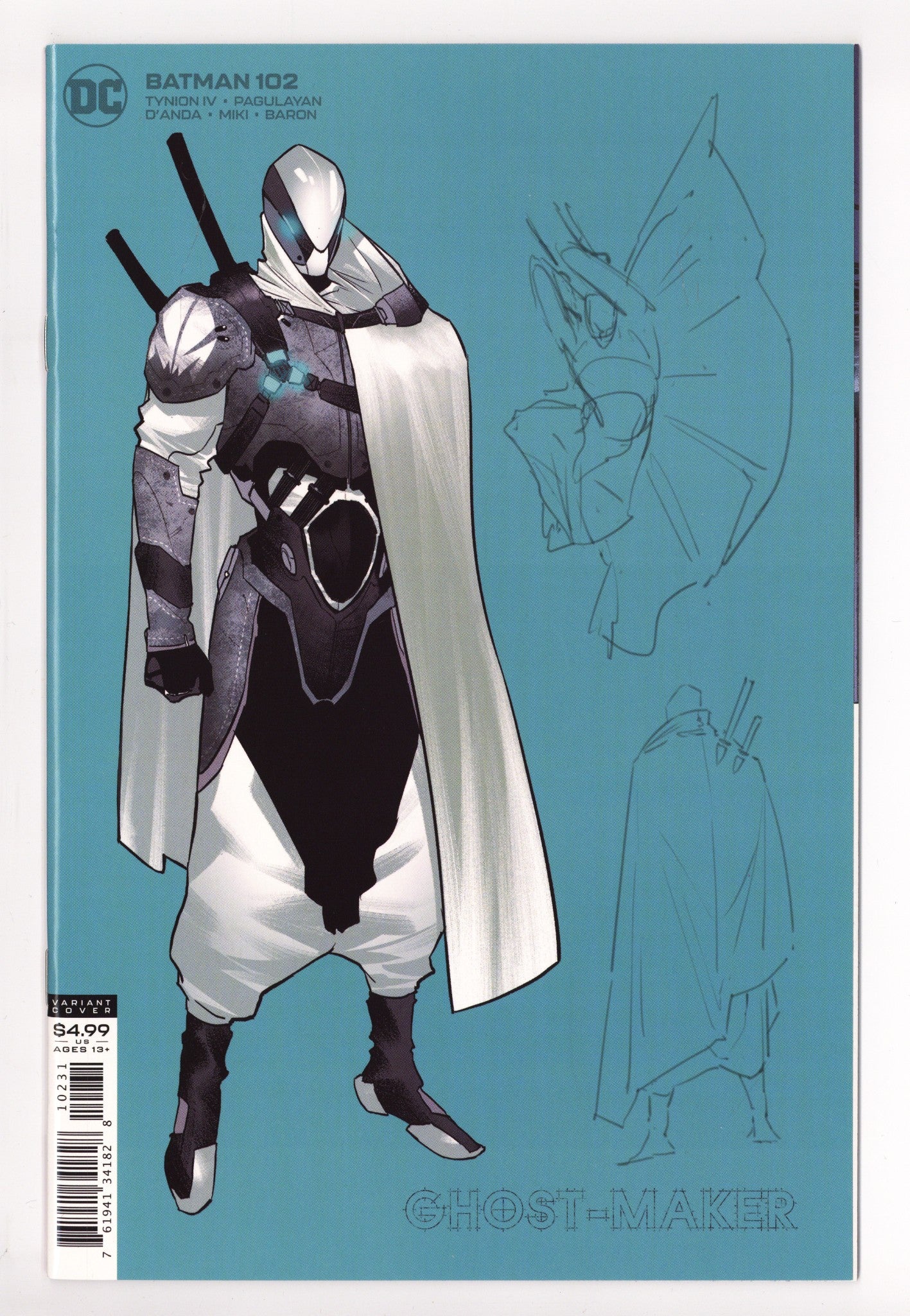 Batman Vol 3 102 NM- (9.2) (2021) Jimenez Incentive Variant 