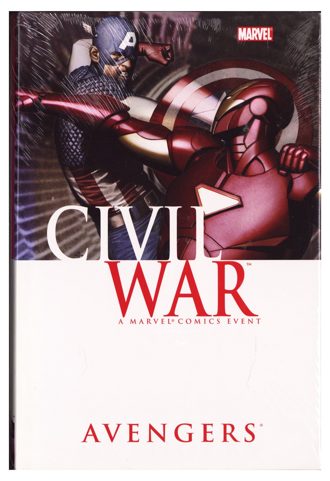 Civil War: Avengers HC     Sealed Sun Faded Spine  (2010)        