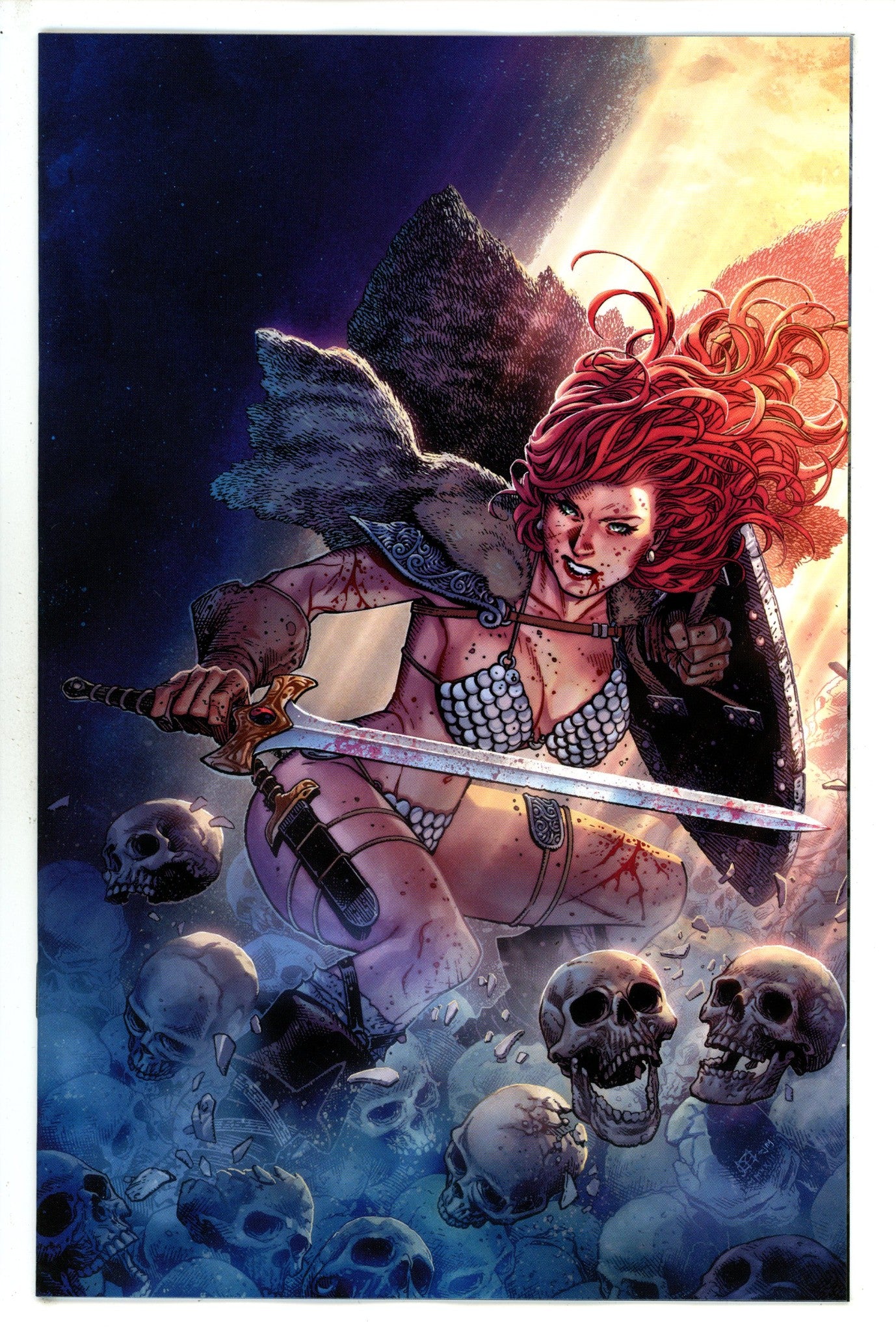 Red Sonja Vol 7 1 Cheung Virgin Incentive Variant NM (2023)