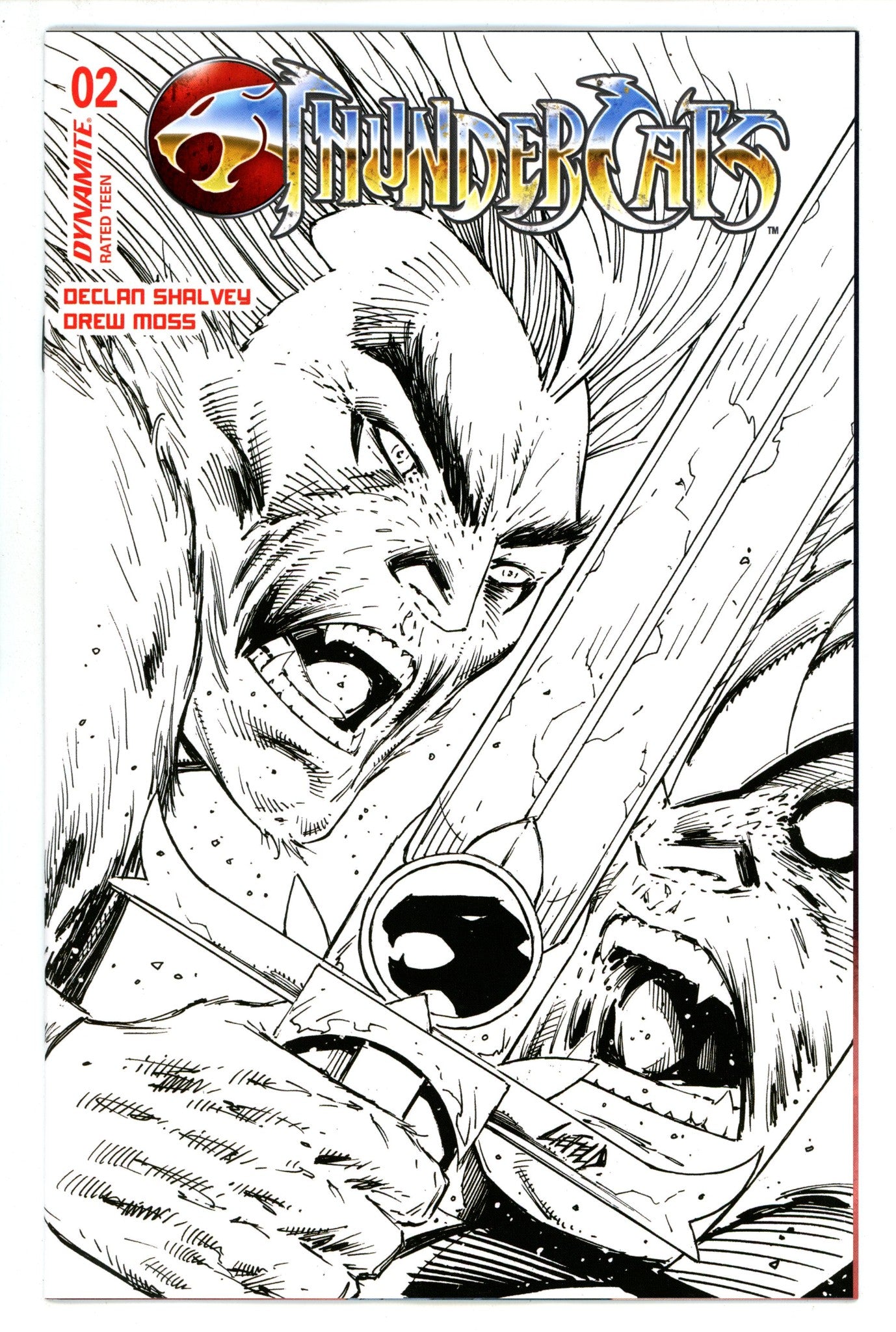 Thundercats 2 Liefeld B&W Incentive Variant (2024)
